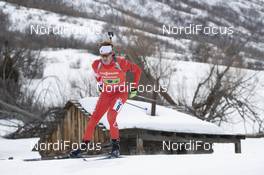 17.02.2019, Soldier Hollow, United States of America (USA): Aidan Millar (CAN) -  IBU world cup biathlon, relay mixed, Soldier Hollow (USA). www.nordicfocus.com. © Manzoni/NordicFocus. Every downloaded picture is fee-liable.