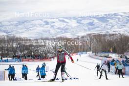 17.02.2019, Soldier Hollow, United States of America (USA): Lisa Theresa Hauser (AUT) -  IBU world cup biathlon, single mixed relay, Soldier Hollow (USA). www.nordicfocus.com. © Manzoni/NordicFocus. Every downloaded picture is fee-liable.