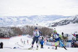 17.02.2019, Soldier Hollow, United States of America (USA): Susan Dunklee (USA) -  IBU world cup biathlon, single mixed relay, Soldier Hollow (USA). www.nordicfocus.com. © Manzoni/NordicFocus. Every downloaded picture is fee-liable.