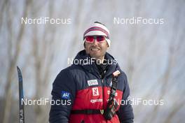 17.02.2019, Soldier Hollow, United States of America (USA): Patrick Oberegger (ITA) coach Team Norway -  IBU world cup biathlon, single mixed relay, Soldier Hollow (USA). www.nordicfocus.com. © Manzoni/NordicFocus. Every downloaded picture is fee-liable.