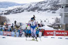 17.02.2019, Soldier Hollow, United States of America (USA): Xuelan Wang (CHN) -  IBU world cup biathlon, single mixed relay, Soldier Hollow (USA). www.nordicfocus.com. © Manzoni/NordicFocus. Every downloaded picture is fee-liable.