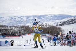 17.02.2019, Soldier Hollow, United States of America (USA): Johanna Skottheim (SWE) -  IBU world cup biathlon, single mixed relay, Soldier Hollow (USA). www.nordicfocus.com. © Manzoni/NordicFocus. Every downloaded picture is fee-liable.