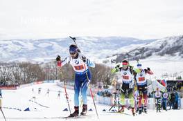 17.02.2019, Soldier Hollow, United States of America (USA): Mario Dolder (SUI) -  IBU world cup biathlon, single mixed relay, Soldier Hollow (USA). www.nordicfocus.com. © Manzoni/NordicFocus. Every downloaded picture is fee-liable.
