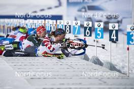 17.02.2019, Soldier Hollow, United States of America (USA): Sean Doherty (USA) -  IBU world cup biathlon, single mixed relay, Soldier Hollow (USA). www.nordicfocus.com. © Manzoni/NordicFocus. Every downloaded picture is fee-liable.
