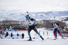 17.02.2019, Soldier Hollow, United States of America (USA): Julia Simon (FRA) -  IBU world cup biathlon, single mixed relay, Soldier Hollow (USA). www.nordicfocus.com. © Manzoni/NordicFocus. Every downloaded picture is fee-liable.