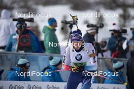 17.02.2019, Soldier Hollow, United States of America (USA): Aita Gasparin (SUI) -  IBU world cup biathlon, single mixed relay, Soldier Hollow (USA). www.nordicfocus.com. © Manzoni/NordicFocus. Every downloaded picture is fee-liable.