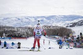 17.02.2019, Soldier Hollow, United States of America (USA): Kinga Zbylut (POL) -  IBU world cup biathlon, single mixed relay, Soldier Hollow (USA). www.nordicfocus.com. © Manzoni/NordicFocus. Every downloaded picture is fee-liable.