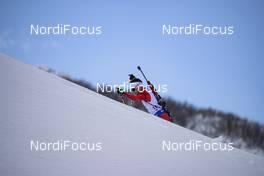 15.02.2019, Soldier Hollow, United States of America (USA): Christian Gow (CAN) -  IBU world cup biathlon, sprint men, Soldier Hollow (USA). www.nordicfocus.com. © Manzoni/NordicFocus. Every downloaded picture is fee-liable.