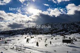 15.02.2019, Soldier Hollow, United States of America (USA): Feature: Track atmosphere with an overview over the tracks in Soldier Hollow under partly sunshine -  IBU world cup biathlon, sprint men, Soldier Hollow (USA). www.nordicfocus.com. © Manzoni/NordicFocus. Every downloaded picture is fee-liable.