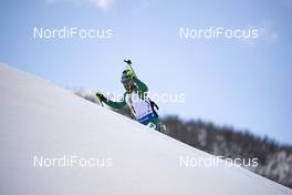 15.02.2019, Soldier Hollow, United States of America (USA): Thomas Bormolini (ITA) -  IBU world cup biathlon, sprint men, Soldier Hollow (USA). www.nordicfocus.com. © Manzoni/NordicFocus. Every downloaded picture is fee-liable.