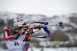 15.02.2019, Soldier Hollow, United States of America (USA): Felix Leitner (AUT) -  IBU world cup biathlon, sprint men, Soldier Hollow (USA). www.nordicfocus.com. © Manzoni/NordicFocus. Every downloaded picture is fee-liable.