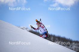 15.02.2019, Soldier Hollow, United States of America (USA): Simon Eder (AUT) -  IBU world cup biathlon, sprint men, Soldier Hollow (USA). www.nordicfocus.com. © Manzoni/NordicFocus. Every downloaded picture is fee-liable.