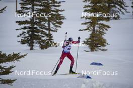 15.02.2019, Soldier Hollow, United States of America (USA): Andrejs Rastorgujevs (LAT) -  IBU world cup biathlon, sprint men, Soldier Hollow (USA). www.nordicfocus.com. © Manzoni/NordicFocus. Every downloaded picture is fee-liable.
