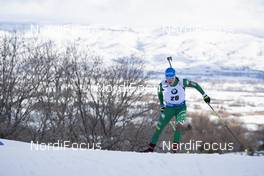 15.02.2019, Soldier Hollow, United States of America (USA): Lukas Hofer (ITA) -  IBU world cup biathlon, sprint men, Soldier Hollow (USA). www.nordicfocus.com. © Manzoni/NordicFocus. Every downloaded picture is fee-liable.