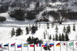 15.02.2019, Soldier Hollow, United States of America (USA): Feature: Track atmosphere  -  IBU world cup biathlon, sprint men, Soldier Hollow (USA). www.nordicfocus.com. © Manzoni/NordicFocus. Every downloaded picture is fee-liable.