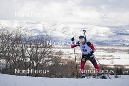 15.02.2019, Soldier Hollow, United States of America (USA): Erlend Bjoentegaard (NOR) -  IBU world cup biathlon, sprint men, Soldier Hollow (USA). www.nordicfocus.com. © Manzoni/NordicFocus. Every downloaded picture is fee-liable.