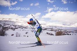 15.02.2019, Soldier Hollow, United States of America (USA): Erik Lesser (GER) -  IBU world cup biathlon, sprint men, Soldier Hollow (USA). www.nordicfocus.com. © Manzoni/NordicFocus. Every downloaded picture is fee-liable.