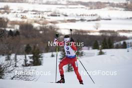 15.02.2019, Soldier Hollow, United States of America (USA): Christian Gow (CAN) -  IBU world cup biathlon, sprint men, Soldier Hollow (USA). www.nordicfocus.com. © Manzoni/NordicFocus. Every downloaded picture is fee-liable.