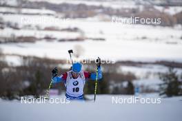 15.02.2019, Soldier Hollow, United States of America (USA): Alexander Loginov (RUS) -  IBU world cup biathlon, sprint men, Soldier Hollow (USA). www.nordicfocus.com. © Manzoni/NordicFocus. Every downloaded picture is fee-liable.