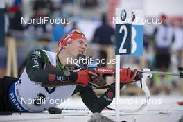 15.02.2019, Soldier Hollow, United States of America (USA): Benedikt Doll (GER) -  IBU world cup biathlon, sprint men, Soldier Hollow (USA). www.nordicfocus.com. © Manzoni/NordicFocus. Every downloaded picture is fee-liable.