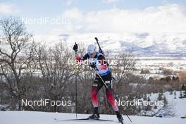 15.02.2019, Soldier Hollow, United States of America (USA): Vetle Sjaastad Christiansen (NOR) -  IBU world cup biathlon, sprint men, Soldier Hollow (USA). www.nordicfocus.com. © Manzoni/NordicFocus. Every downloaded picture is fee-liable.