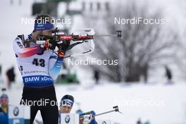 15.02.2019, Soldier Hollow, United States of America (USA): Serafin Wiestner (SUI) -  IBU world cup biathlon, sprint men, Soldier Hollow (USA). www.nordicfocus.com. © Manzoni/NordicFocus. Every downloaded picture is fee-liable.
