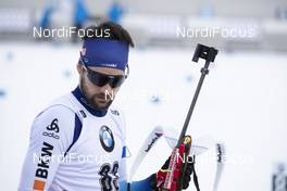 15.02.2019, Soldier Hollow, United States of America (USA): Mario Dolder (SUI) -  IBU world cup biathlon, sprint men, Soldier Hollow (USA). www.nordicfocus.com. © Manzoni/NordicFocus. Every downloaded picture is fee-liable.