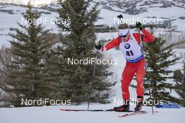 15.02.2019, Soldier Hollow, United States of America (USA): Scott Gow (CAN) -  IBU world cup biathlon, sprint men, Soldier Hollow (USA). www.nordicfocus.com. © Manzoni/NordicFocus. Every downloaded picture is fee-liable.