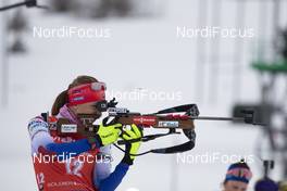 14.02.2019, Soldier Hollow, United States of America (USA): Anastasiya Kuzmina (SVK) -  IBU world cup biathlon, sprint women, Soldier Hollow (USA). www.nordicfocus.com. © Manzoni/NordicFocus. Every downloaded picture is fee-liable.
