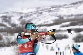 14.02.2019, Soldier Hollow, United States of America (USA): Celia Aymonier (FRA) -  IBU world cup biathlon, sprint women, Soldier Hollow (USA). www.nordicfocus.com. © Manzoni/NordicFocus. Every downloaded picture is fee-liable.