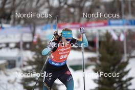 14.02.2019, Soldier Hollow, United States of America (USA): Anais Bescond (FRA) -  IBU world cup biathlon, sprint women, Soldier Hollow (USA). www.nordicfocus.com. © Manzoni/NordicFocus. Every downloaded picture is fee-liable.