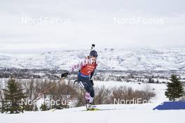 14.02.2019, Soldier Hollow, United States of America (USA): Joanne Reid (USA) -  IBU world cup biathlon, sprint women, Soldier Hollow (USA). www.nordicfocus.com. © Manzoni/NordicFocus. Every downloaded picture is fee-liable.