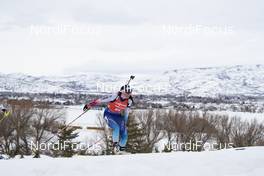 14.02.2019, Soldier Hollow, United States of America (USA): Lena Haecki (SUI) -  IBU world cup biathlon, sprint women, Soldier Hollow (USA). www.nordicfocus.com. © Manzoni/NordicFocus. Every downloaded picture is fee-liable.