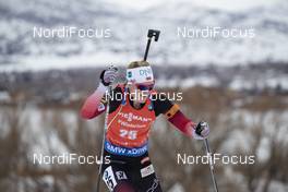 14.02.2019, Soldier Hollow, United States of America (USA): Marte Roeiseland (Olsbu) -  IBU world cup biathlon, sprint women, Soldier Hollow (USA). www.nordicfocus.com. © Manzoni/NordicFocus. Every downloaded picture is fee-liable.