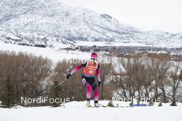 14.02.2019, Soldier Hollow, United States of America (USA): Sari Maeda (JPN) -  IBU world cup biathlon, sprint women, Soldier Hollow (USA). www.nordicfocus.com. © Manzoni/NordicFocus. Every downloaded picture is fee-liable.