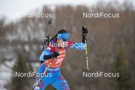 14.02.2019, Soldier Hollow, United States of America (USA): Uliana Kaisheva (RUS) -  IBU world cup biathlon, sprint women, Soldier Hollow (USA). www.nordicfocus.com. © Manzoni/NordicFocus. Every downloaded picture is fee-liable.