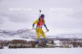 14.02.2019, Soldier Hollow, United States of America (USA): Elisabeth Hoegberg (SWE) -  IBU world cup biathlon, sprint women, Soldier Hollow (USA). www.nordicfocus.com. © Manzoni/NordicFocus. Every downloaded picture is fee-liable.