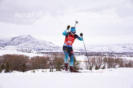 14.02.2019, Soldier Hollow, United States of America (USA): Anais Chevalier (FRA) -  IBU world cup biathlon, sprint women, Soldier Hollow (USA). www.nordicfocus.com. © Manzoni/NordicFocus. Every downloaded picture is fee-liable.