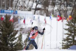 14.02.2019, Soldier Hollow, United States of America (USA): Joanne Reid (USA) -  IBU world cup biathlon, sprint women, Soldier Hollow (USA). www.nordicfocus.com. © Manzoni/NordicFocus. Every downloaded picture is fee-liable.