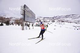 14.02.2019, Soldier Hollow, United States of America (USA): Yuliia Dzhima (UKR) -  IBU world cup biathlon, sprint women, Soldier Hollow (USA). www.nordicfocus.com. © Manzoni/NordicFocus. Every downloaded picture is fee-liable.
