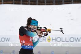 14.02.2019, Soldier Hollow, United States of America (USA): Julia Simon (FRA) -  IBU world cup biathlon, sprint women, Soldier Hollow (USA). www.nordicfocus.com. © Manzoni/NordicFocus. Every downloaded picture is fee-liable.