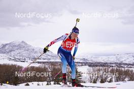 14.02.2019, Soldier Hollow, United States of America (USA): Aita Gasparin (SUI) -  IBU world cup biathlon, sprint women, Soldier Hollow (USA). www.nordicfocus.com. © Manzoni/NordicFocus. Every downloaded picture is fee-liable.
