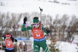 14.02.2019, Soldier Hollow, United States of America (USA): Alexia Runggaldier (ITA) -  IBU world cup biathlon, sprint women, Soldier Hollow (USA). www.nordicfocus.com. © Manzoni/NordicFocus. Every downloaded picture is fee-liable.