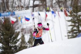 14.02.2019, Soldier Hollow, United States of America (USA): Asuka Hachisuka (JPN) -  IBU world cup biathlon, sprint women, Soldier Hollow (USA). www.nordicfocus.com. © Manzoni/NordicFocus. Every downloaded picture is fee-liable.