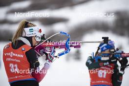 14.02.2019, Soldier Hollow, United States of America (USA): Ingrid Landmark Tandrevold (NOR) -  IBU world cup biathlon, sprint women, Soldier Hollow (USA). www.nordicfocus.com. © Manzoni/NordicFocus. Every downloaded picture is fee-liable.