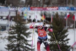 14.02.2019, Soldier Hollow, United States of America (USA): Emilie Aagheim Kalkenberg (NOR) -  IBU world cup biathlon, sprint women, Soldier Hollow (USA). www.nordicfocus.com. © Manzoni/NordicFocus. Every downloaded picture is fee-liable.
