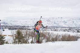 14.02.2019, Soldier Hollow, United States of America (USA): Franziska Hildebrand (GER) -  IBU world cup biathlon, sprint women, Soldier Hollow (USA). www.nordicfocus.com. © Manzoni/NordicFocus. Every downloaded picture is fee-liable.