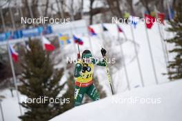 14.02.2019, Soldier Hollow, United States of America (USA): Dorothea Wierer (ITA) -  IBU world cup biathlon, sprint women, Soldier Hollow (USA). www.nordicfocus.com. © Manzoni/NordicFocus. Every downloaded picture is fee-liable.