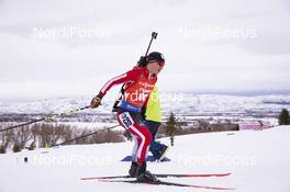 14.02.2019, Soldier Hollow, United States of America (USA): Christina Rieder (AUT) -  IBU world cup biathlon, sprint women, Soldier Hollow (USA). www.nordicfocus.com. © Manzoni/NordicFocus. Every downloaded picture is fee-liable.