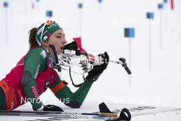 14.02.2019, Soldier Hollow, United States of America (USA): Lisa Vittozzi (ITA) -  IBU world cup biathlon, sprint women, Soldier Hollow (USA). www.nordicfocus.com. © Manzoni/NordicFocus. Every downloaded picture is fee-liable.